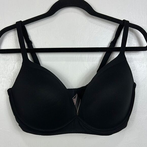 Victoria’s Secret Body By Victoria No Wire Black Bra Size 38DD - Picture 1 of 5